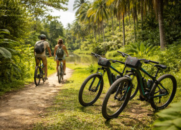 Sortie en vélo électrique en Guyane